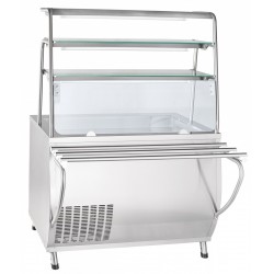 Abat Прилавок холодильный ПВВ(Н)-70Т-НШ охлаждаемая ванна (открытый,1120 мм)